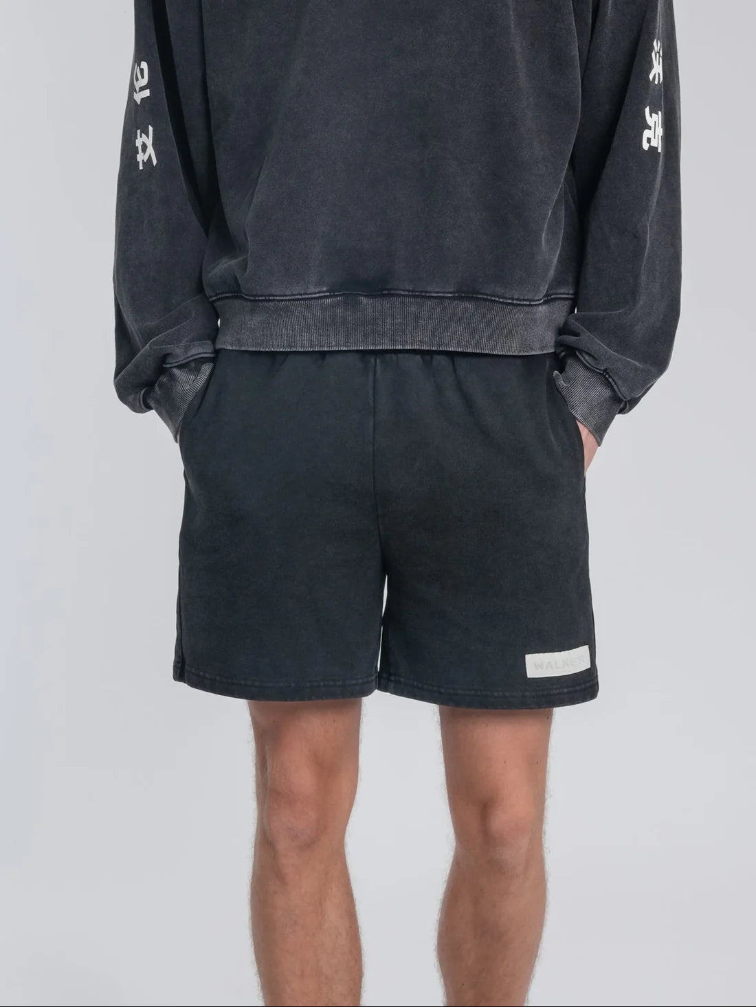 Crew Washed Logo Sweatshirt