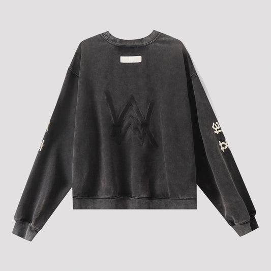 Crew Washed Logo Sweatshirt