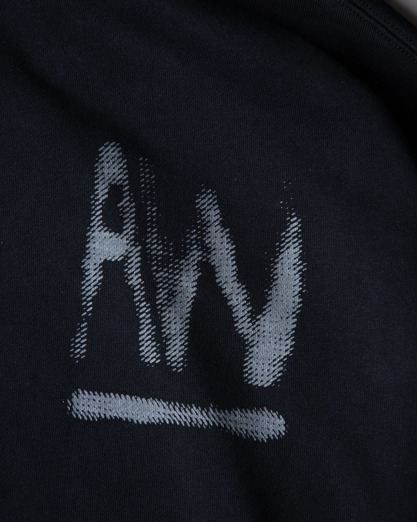 Faded Graffiti Hoodie (Black)