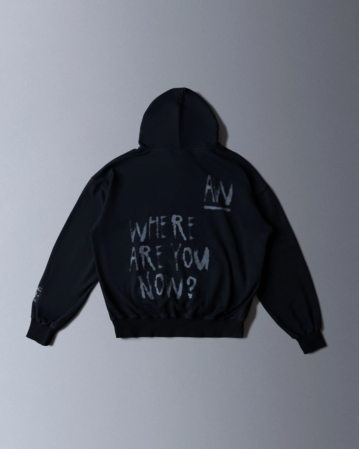 Faded Graffiti Hoodie (Black)