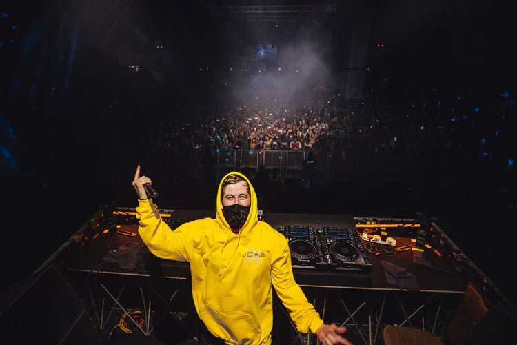 Walkerverse Stage Hoodie Yellow Alan Walker Official Merch