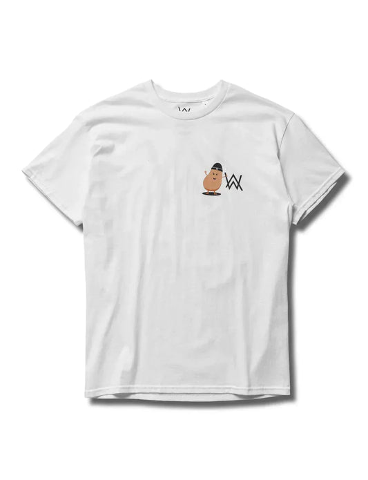 Potato T-Shirt White Alan Walker Official Merch