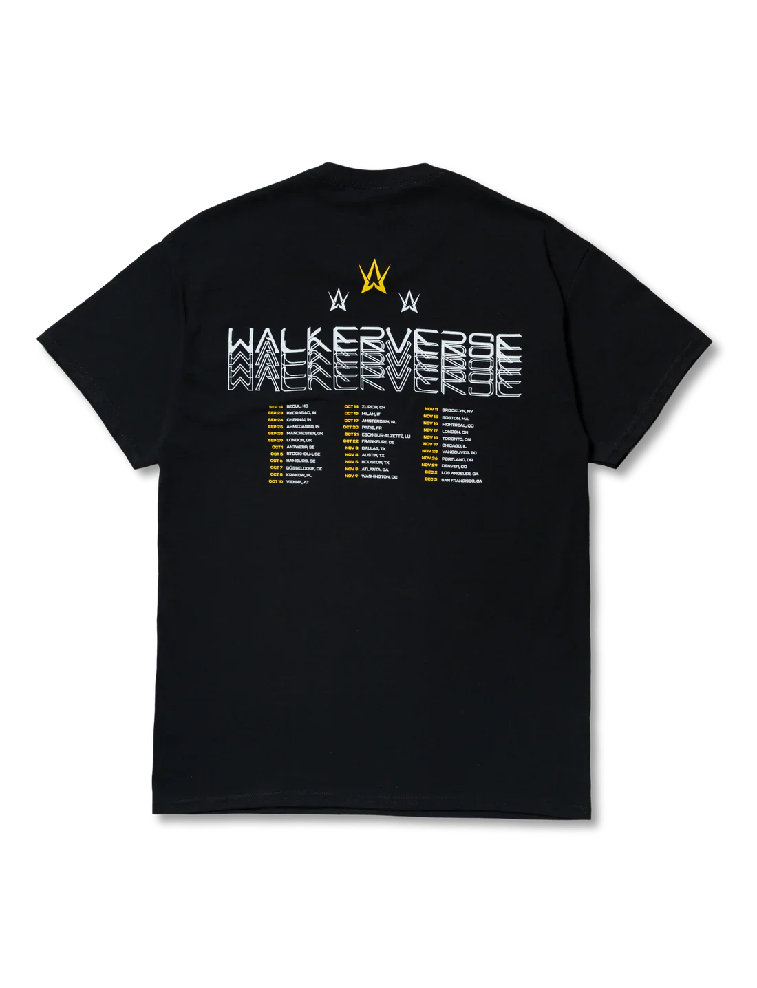 Walkerverse The Tour T-Shirt Alan Walker Official Merch