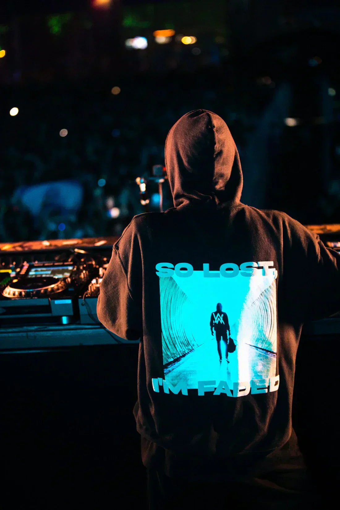 Faded Hoodie Alan Walker Official Merch